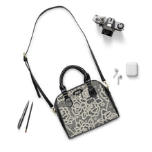 Load image into Gallery viewer, Gray Creation Shoulder Handbag

