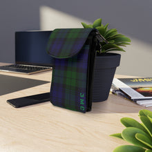 Load image into Gallery viewer, All The Way Plaid Small Cell Phone Wallet

