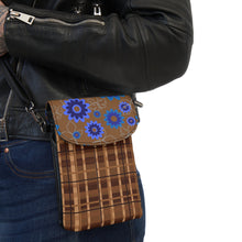 Load image into Gallery viewer, Blue Courage Small Cell Phone Wallet

