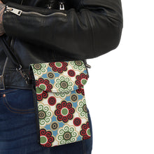 Load image into Gallery viewer, Flower Time Small Cell Phone Wallet

