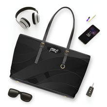 Load image into Gallery viewer, Serious Black PU Leather Shoulder Bag
