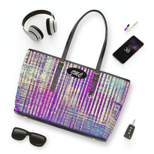 Load image into Gallery viewer, Purple Explanation PU Leather Shoulder Bag
