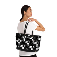 Load image into Gallery viewer, Black Leaf PU Leather Shoulder Bag
