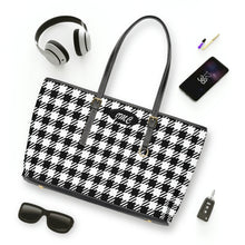 Load image into Gallery viewer, Running Checks PU Leather Shoulder Bag
