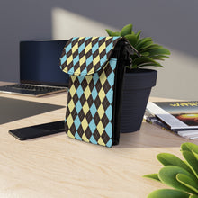 Load image into Gallery viewer, My Diamond Plaid Small Cell Phone Wallet

