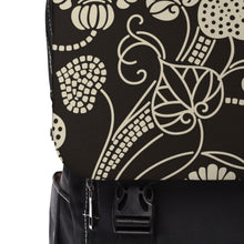 Load image into Gallery viewer, Black Leaf Unisex Casual Shoulder Backpack
