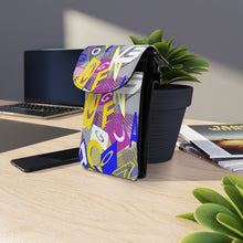 Load image into Gallery viewer, Power Letters Small Cell Phone Wallet
