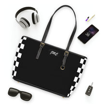 Load image into Gallery viewer, Side Check PU Leather Shoulder Bag
