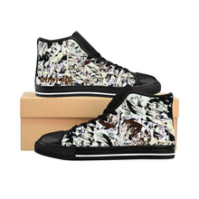 Load image into Gallery viewer, Wood Work Graffiti Men's/Youth High-top Sneakers
