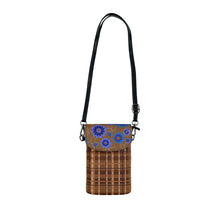 Load image into Gallery viewer, Blue Courage Small Cell Phone Wallet
