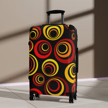 Load image into Gallery viewer, Red Circles Suitcases
