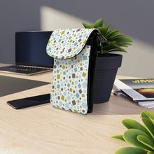 Load image into Gallery viewer, Tons of Squares Small Cell Phone Wallet
