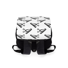 Load image into Gallery viewer, Scissors &amp; a Comb Unisex Casual Shoulder Backpack
