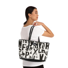 Load image into Gallery viewer, Falling Letters PU Leather Shoulder Bag
