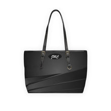 Load image into Gallery viewer, Real Black PU Leather Shoulder Bag
