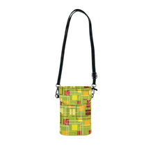Load image into Gallery viewer, Green Maze Small Cell Phone Wallet
