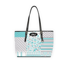 Load image into Gallery viewer, Blue Float PU Leather Shoulder Bag

