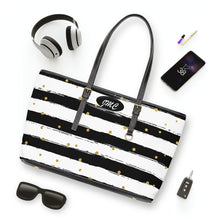 Load image into Gallery viewer, Black Trail PU Leather Shoulder Bag
