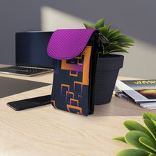 Load image into Gallery viewer, All Squared Up Small Cell Phone Wallet
