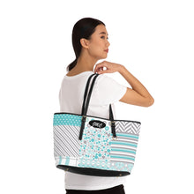 Load image into Gallery viewer, Blue Float PU Leather Shoulder Bag
