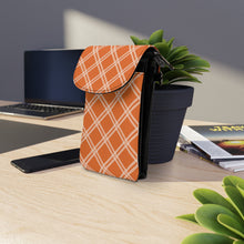 Load image into Gallery viewer, Orange Fame Small Cell Phone Wallet
