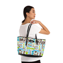 Load image into Gallery viewer, I Love Music PU Leather Shoulder Bag
