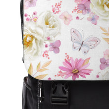 Load image into Gallery viewer, Flower Journey Unisex Casual Shoulder Backpack
