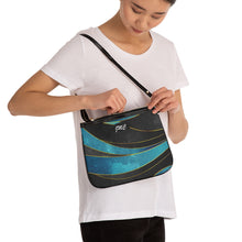 Load image into Gallery viewer, Blue Wave Small Shoulder Bag

