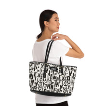 Load image into Gallery viewer, Designer Letters PU Leather Shoulder Bag
