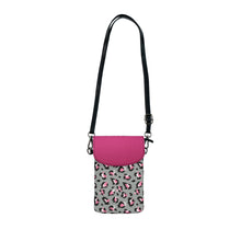 Load image into Gallery viewer, Pink Leopard Small Cell Phone Wallet

