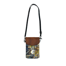 Load image into Gallery viewer, Treasure Flowers Small Cell Phone Wallet
