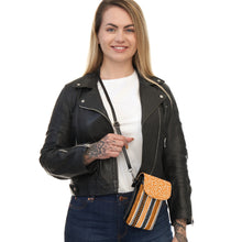 Load image into Gallery viewer, Orange Falls Small Cell Phone Wallet
