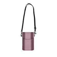 Load image into Gallery viewer, Tweed Purple Small Cell Phone Wallet
