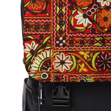 Load image into Gallery viewer, Red Quilt Unisex Casual Shoulder Backpack
