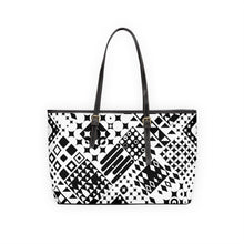 Load image into Gallery viewer, Black Blizzard PU Leather Shoulder Bag
