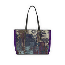 Load image into Gallery viewer, Purple Antique PU Leather Shoulder Bag
