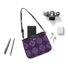 Load image into Gallery viewer, Blue Shine Small Shoulder Bag

