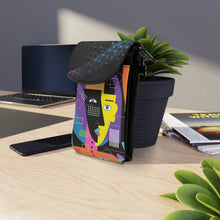 Load image into Gallery viewer, Two Faced Small Cell Phone Wallet
