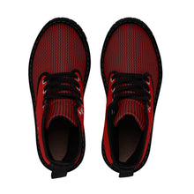Load image into Gallery viewer, Red With a Touch of Class Women's/Youth Canvas Boots
