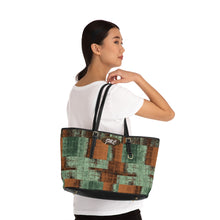 Load image into Gallery viewer, Green Bark PU Leather Shoulder Bag
