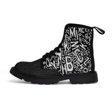 Load image into Gallery viewer, Run on Letters Men's/Youth Canvas Boots
