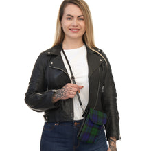 Load image into Gallery viewer, All The Way Plaid Small Cell Phone Wallet
