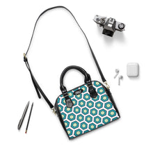 Load image into Gallery viewer, Blue Creator Shoulder Handbag
