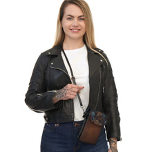 Load image into Gallery viewer, Cleaver Brown Small Cell Phone Wallet
