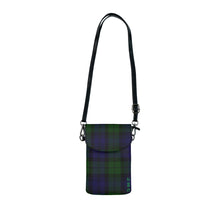 Load image into Gallery viewer, All The Way Plaid Small Cell Phone Wallet

