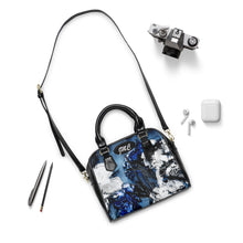 Load image into Gallery viewer, Blue Delight Shoulder Handbag
