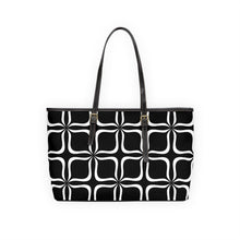 Load image into Gallery viewer, Black Leaf PU Leather Shoulder Bag
