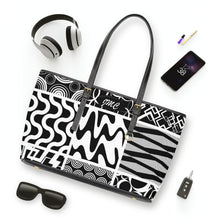 Load image into Gallery viewer, Box Designs  PU Leather Shoulder Bag
