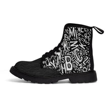 Load image into Gallery viewer, Run on Letters Men's/Youth Canvas Boots
