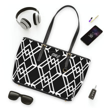 Load image into Gallery viewer, Black Jewel Life PU Leather Shoulder Bag
